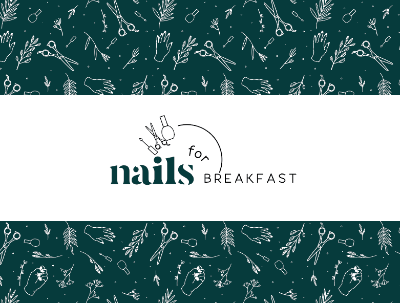 Nails for Breakfast brand identity